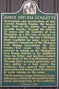 James and Ida Goulette