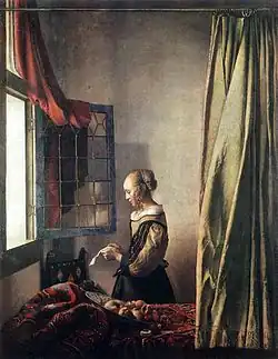 Johannes Vermeer, Girl Reading a Letter at an Open Window