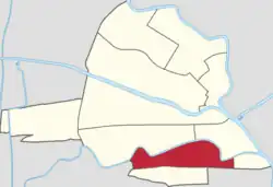 Location of Jiyuan Subdistrict within Hongqiao District
