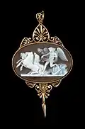 Phaethon cameo pendant set in a gold mount, circa 1880, Birmingham Museum and Art Gallery