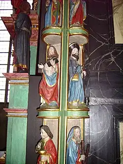 Late Gothic apostle figures at the Johannes altar