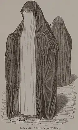 Ladies attired for Riding or Walking