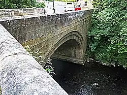 Lesbury Bridge over River Aln