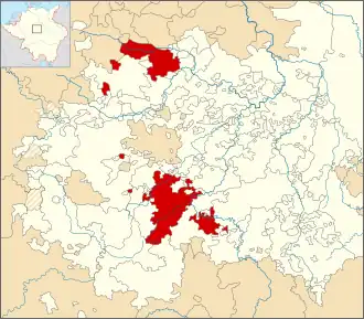 Schwarzburg-Rudolstadt within Thuringia