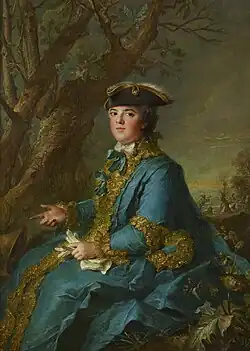 Portrait of Louise-Élisabeth of France by Jean-Marc Nattier