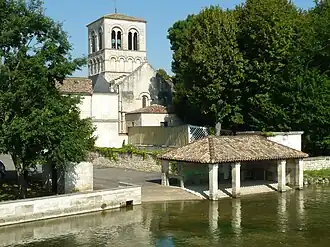 The church in Magnac-sur-Touvre