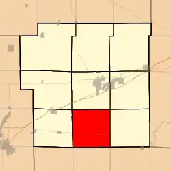 Location in Bond County