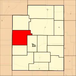 Location in Greenwood County