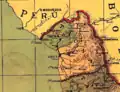 Map of the Province of Tacna, Chile, 1929