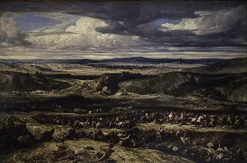 The Defeat of the Cimbri by Alexandre-Gabriel Decamps