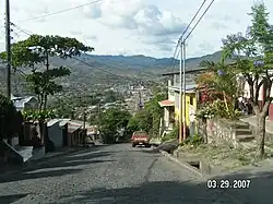 Main Street to Parque Morazan and Cathedral