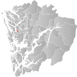 Bergen landdistrikt within Hordaland