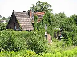 Narrow-gauge railway station in Nieborowice