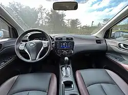 Interior of the Nissan Tiida J (2021 facelift)