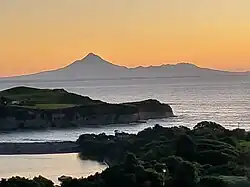 Image of sunset at North Taranaki Bight