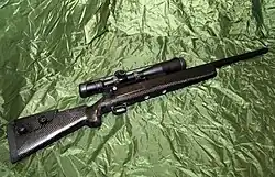 Lobaev OVL-3 rifle with NightForce 5.5-22x50 NXS telescopic sight