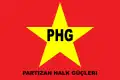 Flag of PHG, MKP's armed wing in cities.