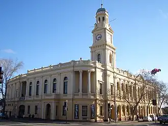 Paddington Town Hall, Sydney; built between 1890-91[33]