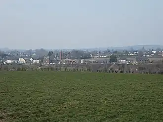 View of Brécey and the Sée valley