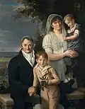 Philippe Pinel and his family, 1807