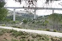 High speed railway bridge no. 10, HSR Tel Aviv - Jerusalem, Izrael (2017)