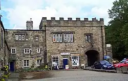 Abbey Gatehouse with Post Office
