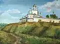Perslavl-Zalessky. Goritsky Monastery. 33х46, 1998.