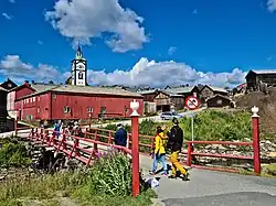 Town of Røros and Raubrua bridge