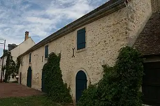 An old barn in the centre of the village
