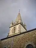 Bell tower of the parish church of St Avé.