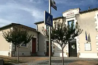 The town hall in Saint-Bonnet-de-Bellac