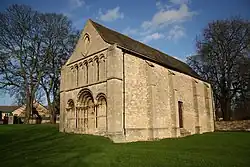 Remains of St Leonard's Priory