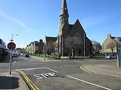 West Ferry, 96 Dundee Road, St Stephen's And West Church, Including Enclosing Wall, Gatepiers And Dies