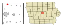 Location of Story City, Iowa