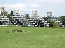 Suffolk Terrace and adjoining Walkway and Stairs to Rear at the University of East Anglia