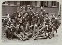 Officers of the Finnish Dragoon Regiment (before 1897)