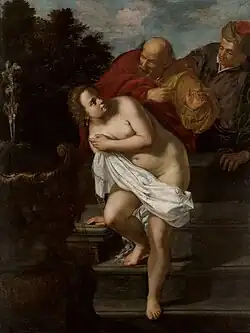 Susanna and the Elders (Artemisia Gentileschi, Windsor Castle)