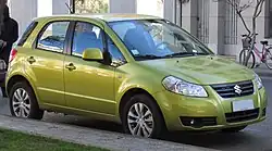 Second facelift Suzuki SX4 hatchback (Chile)