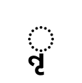 Tirhuta vowel sign Ḷ