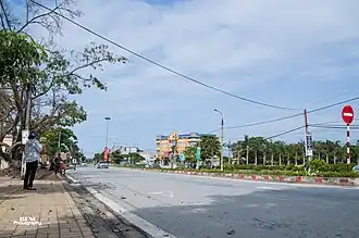 A corner of Kiến Xương township on May 30, 2013.