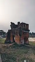 Watch tower in ruins