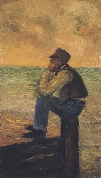 Portrait of an Old Lake Captain, c. 1906. 59.7 x 34.3 cm. Beaverbrook Art Gallery, Fredericton