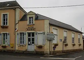 The town hall of Thorée-les-Pins