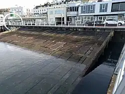 D-day Embarkation Slipways and adjoining Section of Quay Wall