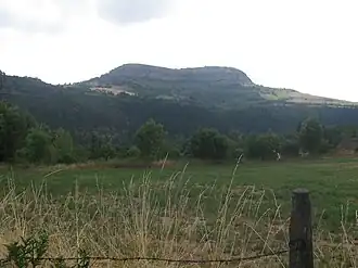 The Truc de Saint-Bonnet-de-Chirac at 942 m (3,091 ft)