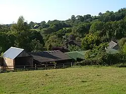 Underdown Farmhouse including Front Garden Boundary Walls