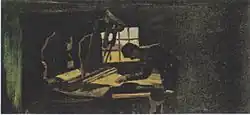 Weaver Standing in Front of a Loom, 1884, Private collection (F32)
