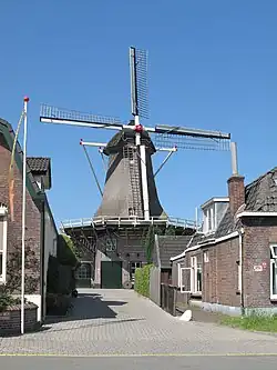 Veenendaal, windmill: stellingmolen de Vriendschap