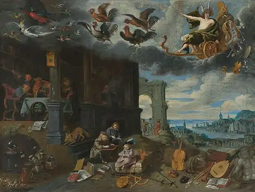 The apotheosis of commerce and science, 1640s, Rijksmuseum