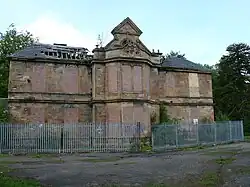 Lenzie, Woodilee Hospital Main Block With Towers